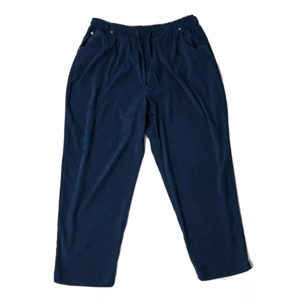 DENIM & Co. Women’s Size 3XL Velvet Stretch Pants